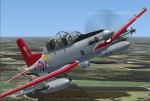 Itis T-6A / NTA Texan II - Fictional Repaint RAF 56 Squadron V2 Textures